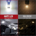2-20 PCS T10 W5W LED Bulb 12V 1000LM 24V 4014-26SMD 6500K White Car Interior Dome Maps Reading Trunk License Plate Lights CABNSU