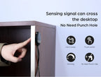 DC12V-24V Penetrable 25mm Wooden Panel Glass LED Light Touch Switch 60W Hidden Dimmer Sensor Switch For Closet Cabinet Lighting