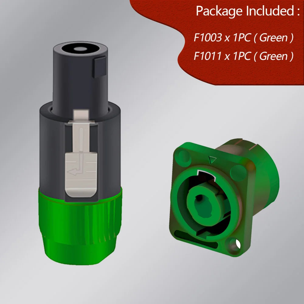1set NL4FC Speak Connectors type 4 Pole Plug Male Speaker Audio connector