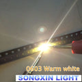 1000pcs 0603 Warm white Ultra Bright SMD SMT LED light-emitting diodes High quality New 1.6*0.8*0.6MM 2800-3500K