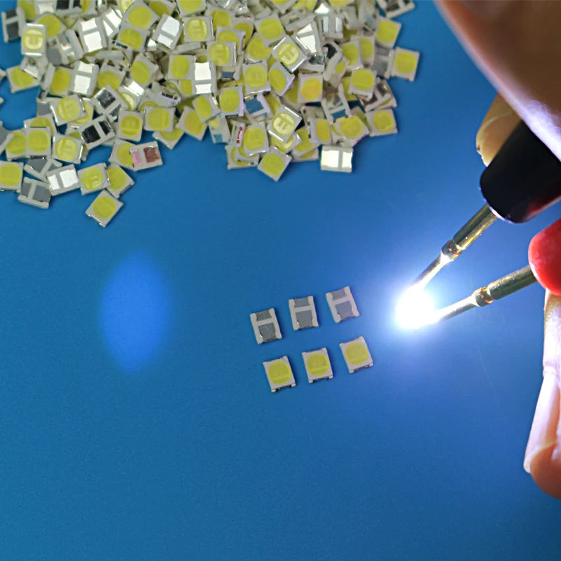 TKDMR 1000/500pcs LED 3528 2835 1210 Light Beads High Power 1W 3V and 6V Cool White for LED LCD TV Backlight Application