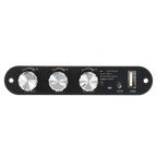 ZK-1001U TPA3116D2 Mono 100W Bluetooth 5.3 Amplifier Board 9-24V Boost AUX USB Bass Treble for DIY TWS Speaker