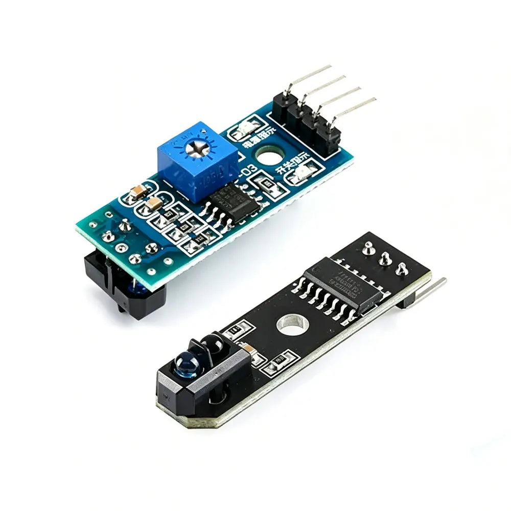 1-5PCS TCRT5000 Infrared Reflective IR Photoelectric Sensor Switch 3.3V-5V Barrier Line Track Sensor Module Diy Kit