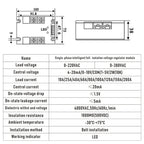 Voltage Regulator Relay Voltage Stabilizer Module Power Barrier Controller Enhanced Single Phase AC 10A-200A DTY
