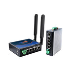 PUSR Serial RS485/RS232 to Ethernet/WiFi 2.4G&5.8G Dual Band WiFi 5Gigabit Port CAN Protocol Converter Modbus RTU to TCP W650