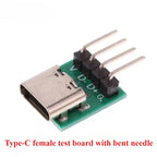 1/5/10Pcs TYPE C USB 3.1 Type C Connector 16 Pin Test PCB Board Plate Adapter Socket For Data Line Wire Cable Transfer