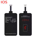 Max 10W 5V 2A Wireless Charging Receiver Coil Universal Type-C Micro USB for iPhone 5 6 7 Samsung A53 5G Xiaomi