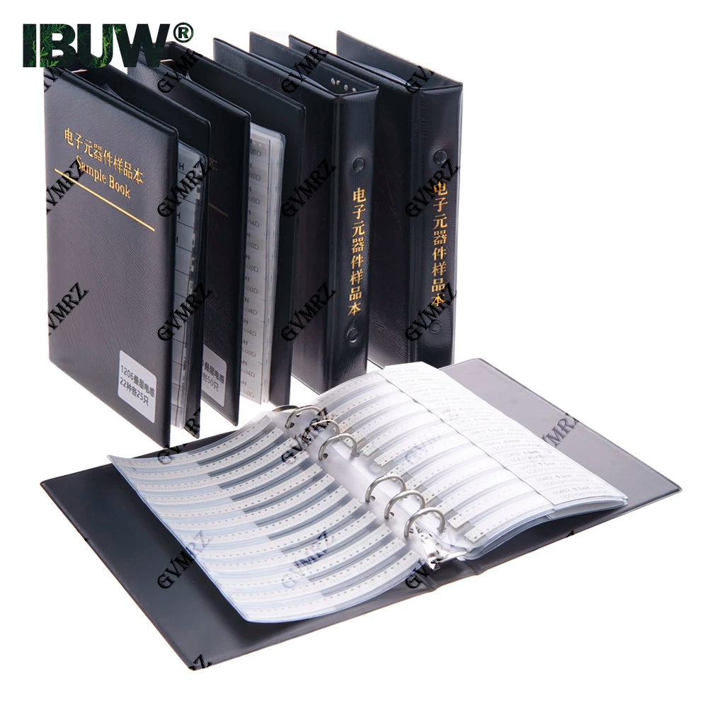 22/38/42/44/52Values 0402 0603 0805 1206 Multilayer Ceramic Inductor  Stackup Inductor SMD Sample Book