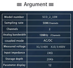 50M SCO2 Dual-Channel Digital Oscilloscope 10MHz Sampling Rate 2.5 KSA/s Analog Bandwidth Automatic PWM Electronic Repair Tool