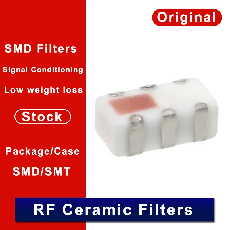 10Pcs 4000BP15U1800E 4 GHz 3100MHz- 4900MHz SMD Wide Band Band Pass Filter