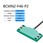 CBN5-F46-E0 NPN or PNP 10-30VDC 2-10mm Detection DistanceFlat Housing Capacitive Proximity Switch Sensor