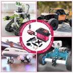 25KG Digital Servo Full Metal Gear IP66 Waterproof for 1:8 1:10 1:12 RC Car Crawler Robot 180/270 Degree High Precision