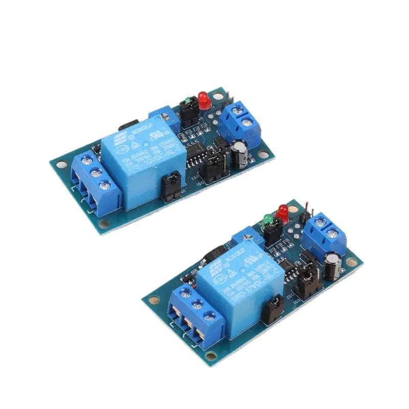 5V/12V Delay Timer Relay Module - Normally Open Trigger with Vibration Sensor for Alarm & Automation〔YY26〕
