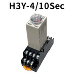 1set H3Y-4 Power On Time Delay Relay  Timer DPDT 14Pins  H3Y-4 1-60sec/ 3 Minute-60Minute  220v 110V 24V 12V
