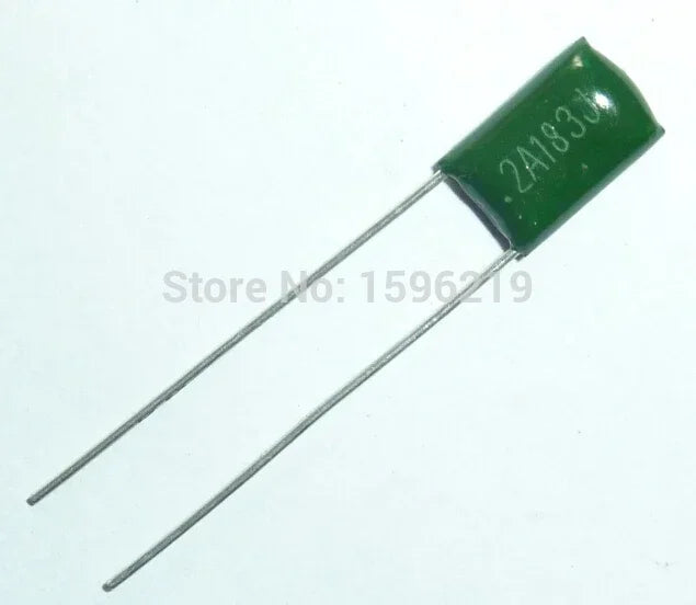 10pcs/100pcs Mylar Film Capacitor 100V 2A183J 0.018uF 18nF 2A183 5% Polyester Film capacitor