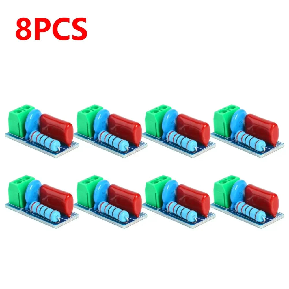 1/2/3/5/10PCS RC Absorption/Snubber Circuit Module Relay Contact Protection Resistance Surge Circuit Anti-interference Module