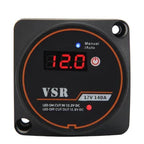DaierTek Smart Dual Battery Smart Isolator 12V 140A Digital Voltage Sensitive Relay VSR Split Charge For Camper Car RV