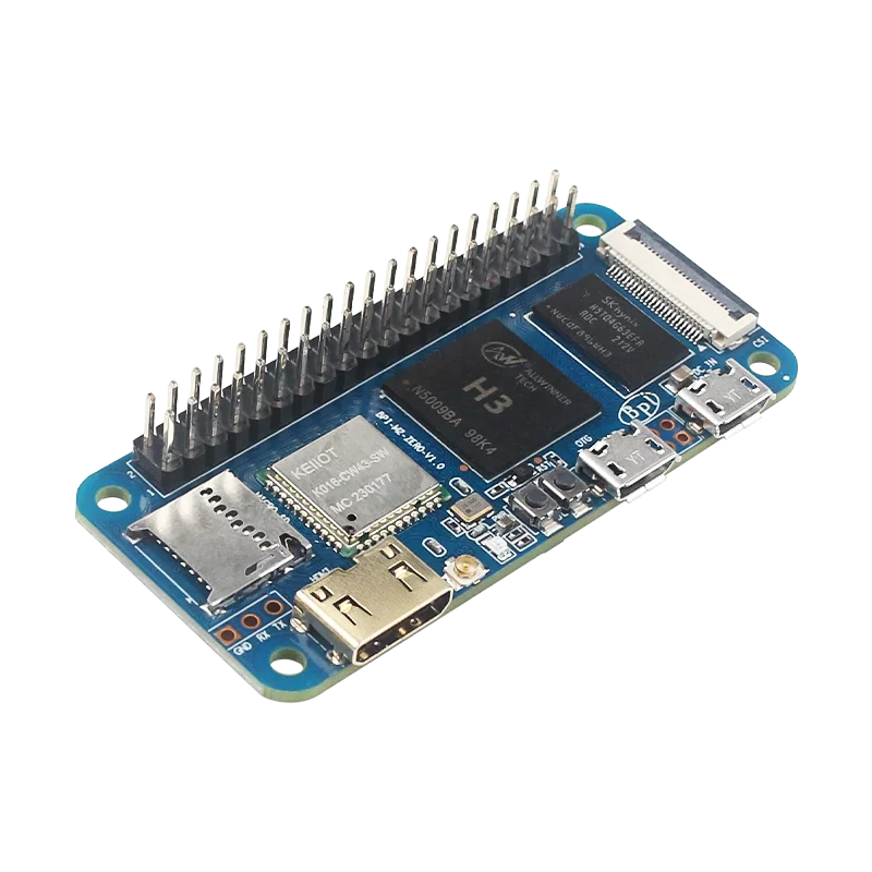 Banana Pi M2 Zero BPI-M2 Zero Alliwnner H3 Cortex-A7 WIFI & BT Same Size As Raspberry Pi Zero 2 W Optional Case Power Supply