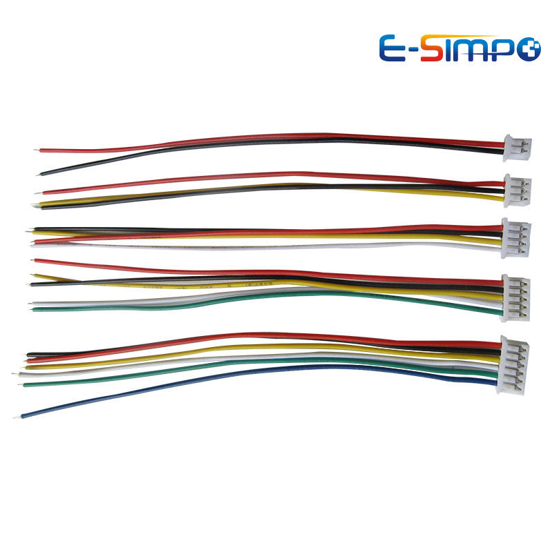 10pairs 20CM JST1.25 2P 3P 4P 5P 6P Male Female Plug Butt-joint Aerial Docking JST Plug Jack Terminal Wire Cable Connector
