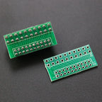 YUXI 1PCS 1.27mm 2.0mm 2.54mm Pitch Transfer Plate Converter Single Double Row Pin PCB PCI Adapter Board