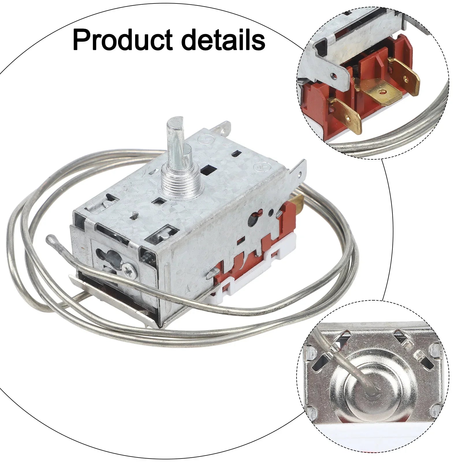 Refrigerator Thermostat WDF19K K50 K54 K59 Compatible With For Siemens Appliance 3 Pin Configuration For Easy Setup