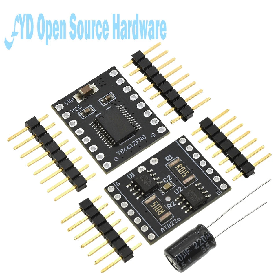 TB6612 Motor Drive Module AT8236 Dual-channel DC Motor Drive Balance Trolley Accessory Super L298N