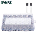 840PCS 24Values TO-92 Transistor Assortment Kit 2N2222 S8050 BC547 Box for Electronics DIY Projects