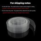 160mm~500mm Transparent PVC Heat Shrink Tube 18650 Battery Pack 1M~10M Insulated Protection Film Wrap Lithium Case Cable Sleeve