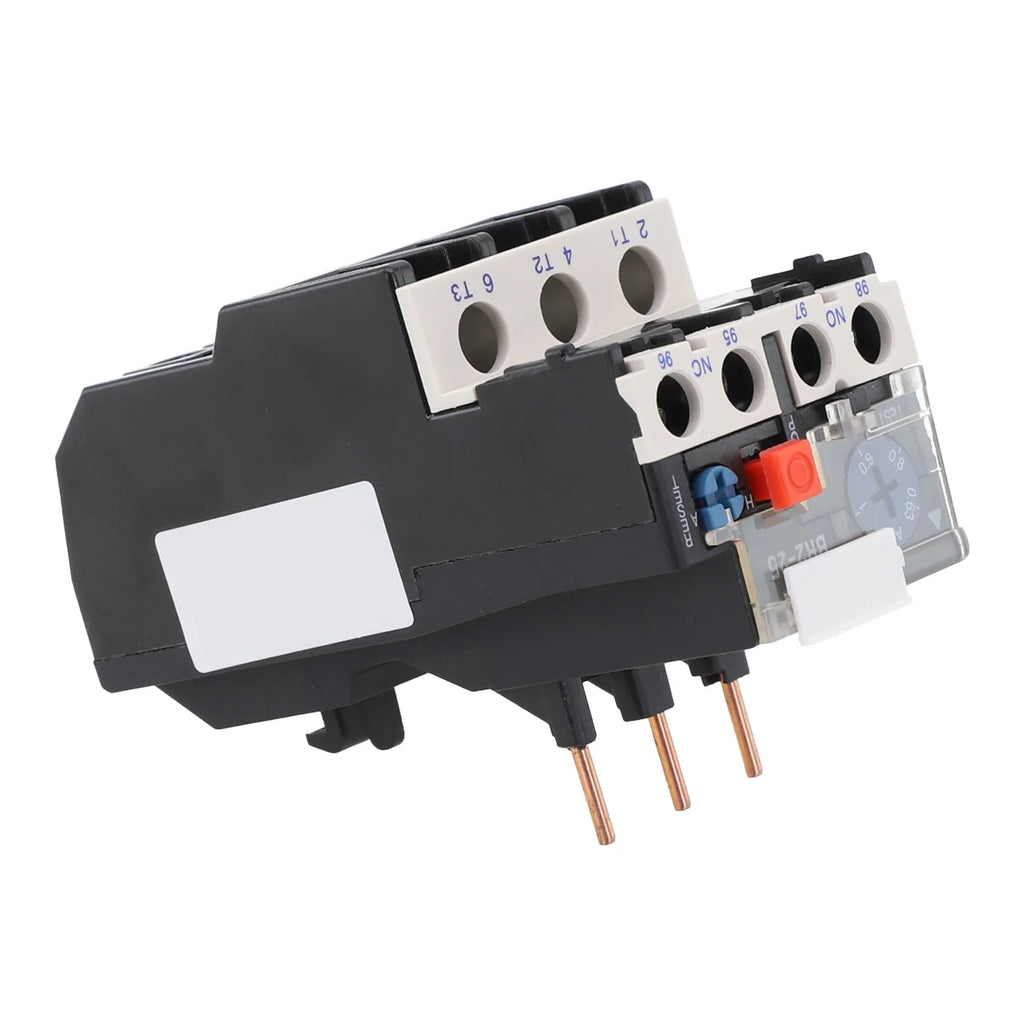 Thermal Overload Motor Relay 3 Phase AC 50Hz/60Hz FR NR2-25 IP20 Plug-in With Indicator Light For CJX2 Series Contactors