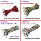 5PCS  JST 0.8mm Connector Cable Wire 02SUR Single Double Head 2P 3P 4P 5P 6P 7P 8P 10P 0.8mm Pitch IDC Type 10cm 20cm 30cm