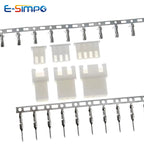 100pcs Xh2.54mm 2/3/4/5/6//7/8pin Terminals Plastic Shell Male /female Plug Housing Shell Connector