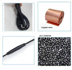 M8 6Pin 8Pin E-bike Line Electric Bicycle Waterproof Connector 1M Speed Sensor Male to Female Extension Cable 28awg 0.7A