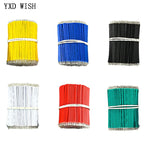 1000Pcs/lot 24AWG 8cm 10cm 15cm 20cm Tin-Plated Breadboard PCB Solder Cable Fly Jumper Wire Tin Conductor Wires 1007-24AWG  Wire