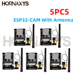 1-10PCS/ESP32-CAM ESP32-CAM-MB MICRO USB  Serial to WiFi ESP32 CAM Development Board CH340 CH340G 5V Bluetooth+OV2640 Camera New