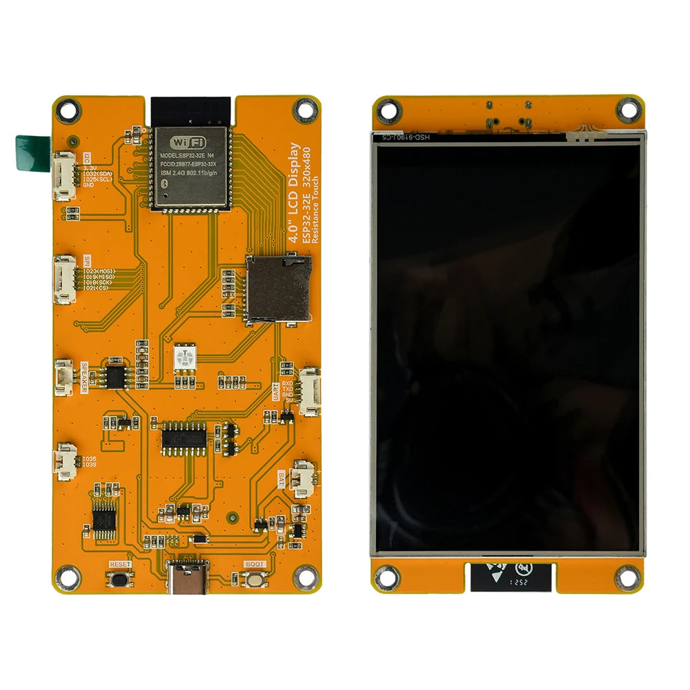 4.0-inch ESP32 WiFi Bluetooth Development Board Touchscreen ST7796S Driver 320*480 Smart Display Module Onboard ESP32-32E Module