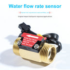YF-B1 G1/2 Water Flow Sensor Hall Sensor Switch Industrial Flowmeter Water Flow Sensor DC5-18V 1-25L/min 1.75MPa Water Pressure