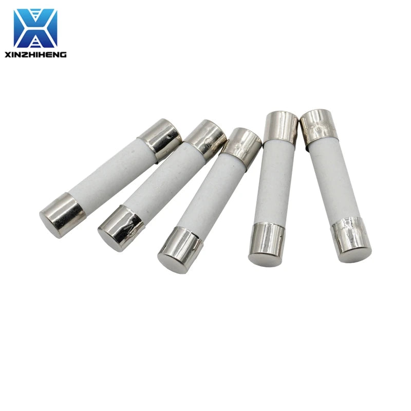 10pcs 5*20mm 6*30mm Glass and Ceramic Fuse 250V Fast Blow 0.1A 0.2A 0.5A 1A 2A 3A 3.15A 4A 5A 6A 8A 10A 15A 20A 25A 30A AMP FUSE