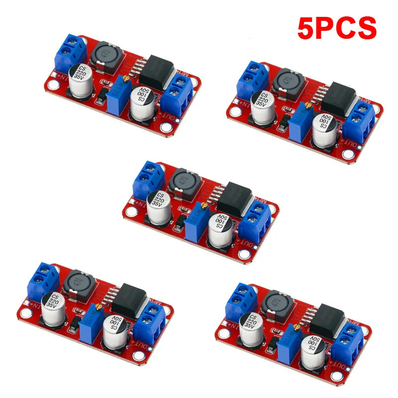 1/2/5PCS XL6019 5A DC-DC Step Up Power Module Boost Volt Converter 3.3V-35V To 5V 6V 9V 12V 24V