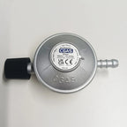 Low Pressure Gas Regulator Adjustable Flow Low Pressure Propane Regulator Barb Hose Connection 7/16 Inch Disposal Bottle Valve