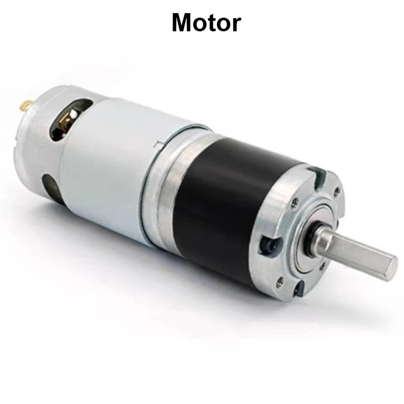 12V24VDC 775 Long life Ultra High torque forward and reverse 42mm planetary brush reduction motor Planetary gear DC low speed