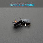 2pcs Original Mouse Micro Switch D2FC-F-7N 10M 20M OF For OMRON 60MN D2FC-F-K 50m D2FC-FL-NH D2F-F D2F-01FL D2F-01F-T D2F-F-3-7