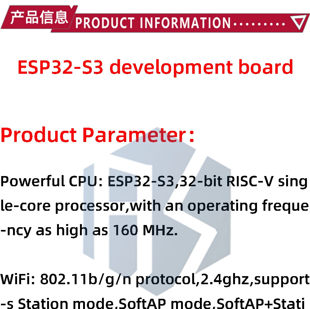 ESP32-S3 Dual-Band WiFi/Bluetooth  5.0 SuperMini Development Board ESP32 Programmable  PCB Kit  for arduino