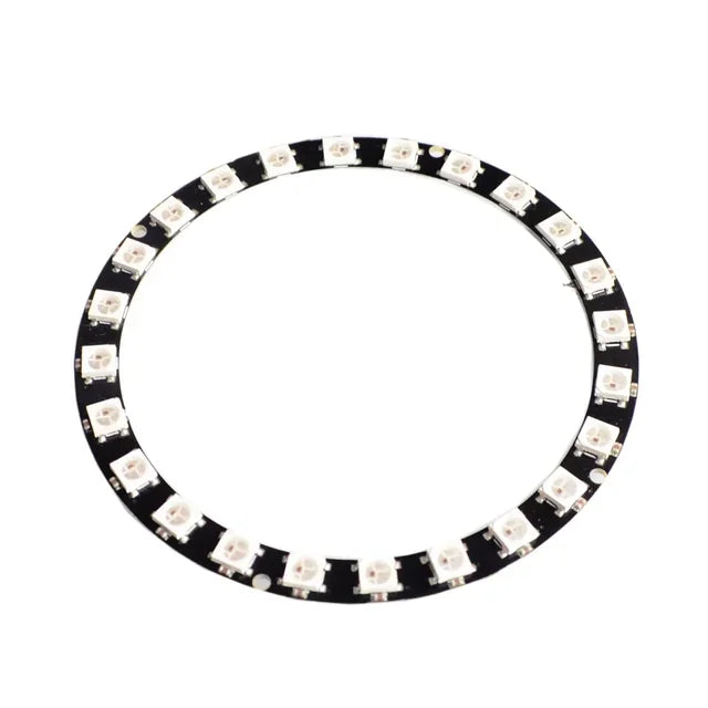 1-10pcs WS2812 RGB LED Ring 1Bit 8Bit 12Bit 16Bit 24Bit WS2812 5050 RGB LED Integrated Drivers