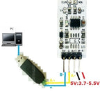 1k-100K Resistance to RS485 RS232(TTL) Converter 10K 3950 NTC Thermistor Temperature Acquisition Module