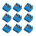 60pcs 5mm Pitch 2 Pin & 3 Pin PCB Mount Screw Terminal Block Connector for Arduino (50 x 2 Pin, 10 x 3 Pin)