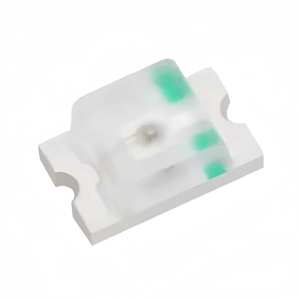 100PCS SMD LED Light Diode 0201 0402 0603 0805 1206 Red Blue Yellow Orange White Warm Pink White Green Purple