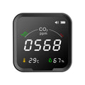 FABISENSE pth-9c NDIR co2 senor Carbon Dioxide Detector with Temperature and Humidity Meter CO2 Beep Alarm Low Battery Reminder