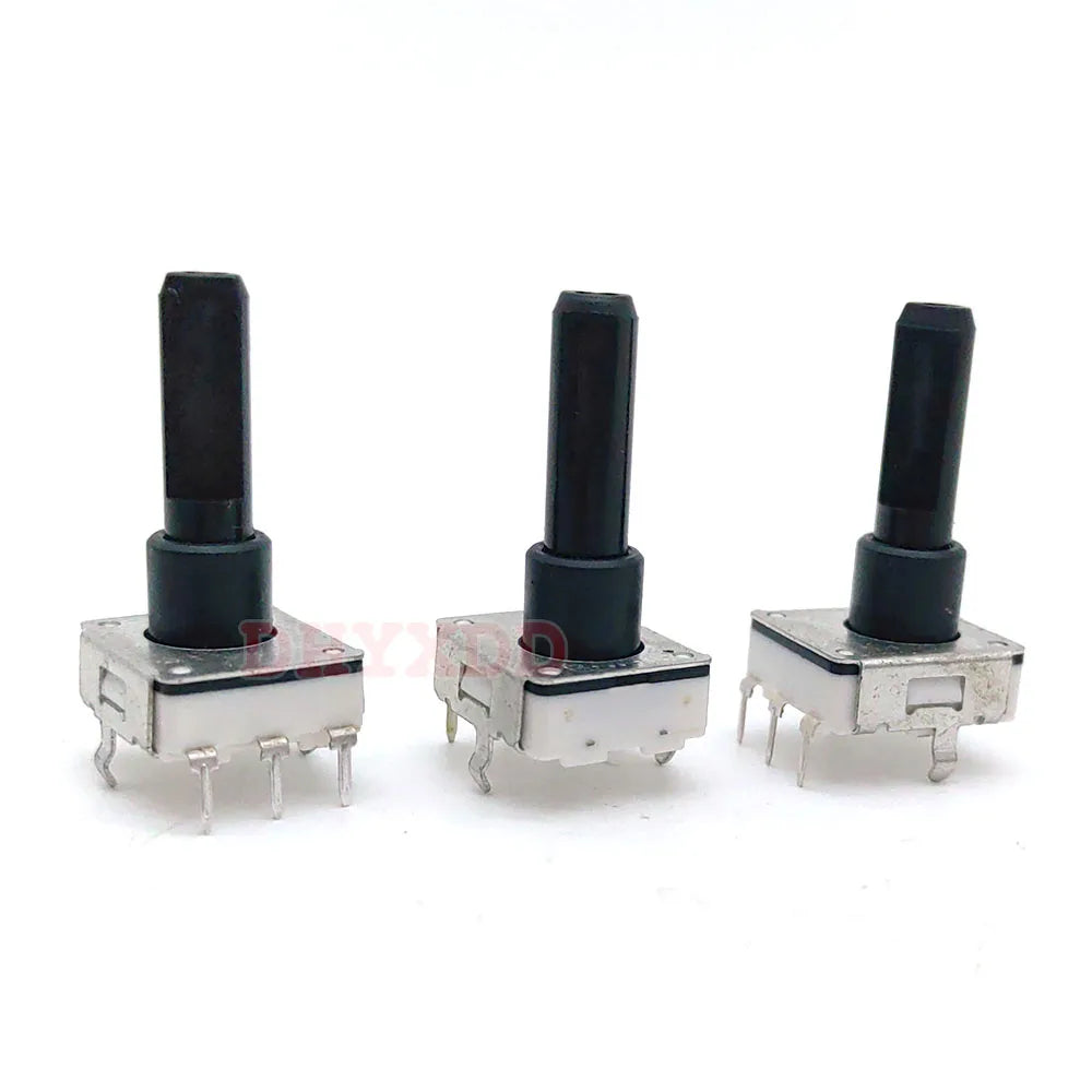 1PCS EC16 Encoder For Rotary Washing Machine Knob 12 Oositioning 12 Pulse Point Shaft Length 20mm Half Shaft