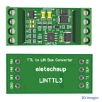LIN 2.1/SAE J2602 Transceiver LIN Bus Module Master-Slave Protocol Controller 20KBD UART TTL232 RS485 K-line Can Data Analyzer