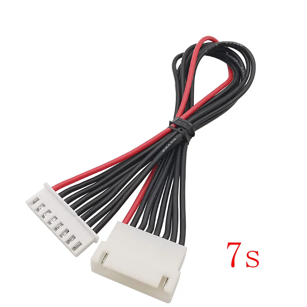 5Pcs XH 2.54mm JST Male to Female Connector 2S 3S 4S 5S 6S 7S 8S Lipo Balance Wire Extension Charged Cable Lead Cord